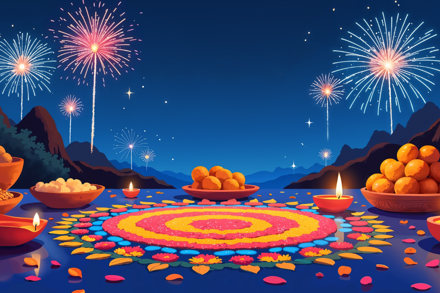 Diwali Night Celebration